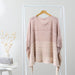 Amber Poncho - Pink
