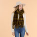 Autumn Plaid Scarf - Green