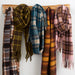 Autumn Plaid Scarf - Green