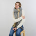 Dahlia Scarf - Gray