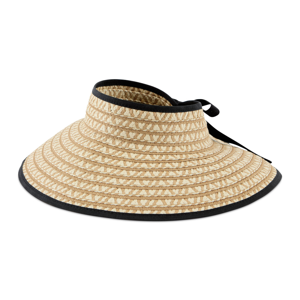 Playa Straw Visor - Natural