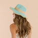 Kai Straw Hat - Turquoise