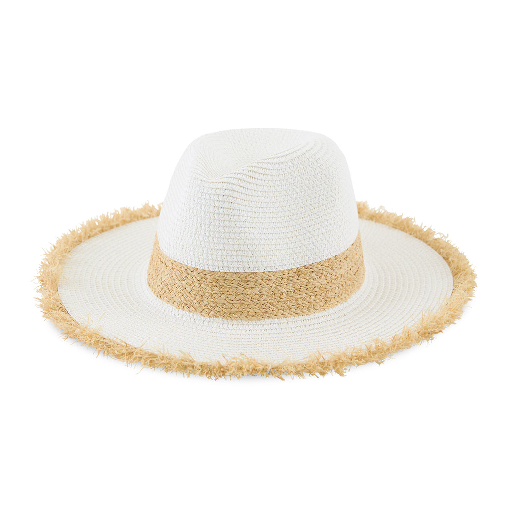 Kai Straw Hat - White