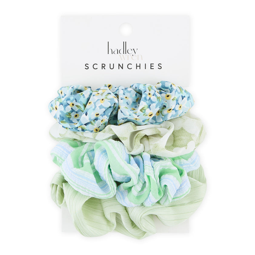 Wholesale Spring Scrunchie Set of 4 - Green – Hadley Wren Wholesale