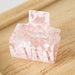Small Rectangle Hair Claw - Pink Sugar