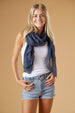 Classic Insect Shield Scarf - Navy