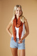 Classic Insect Shield Scarf - Terracotta