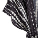 Tie Dye Kimono - Black And White