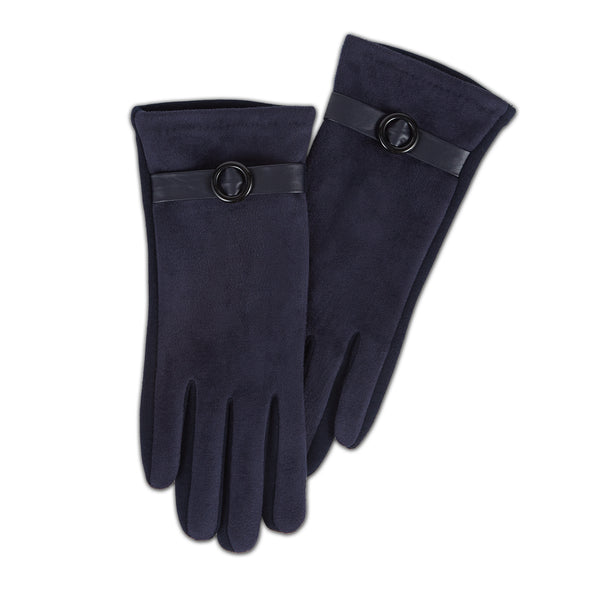 Wholesale Gloves Beige Ribbon Fur Winter Gloves for Women