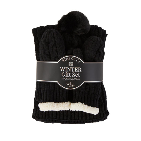Winter Gift Set - Black